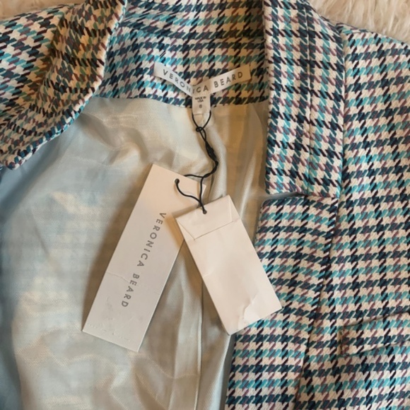 VERONICA BEARD Farley Dickey Jacket Blazer Plaid - Picture 6 of 8